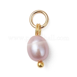 Натуральные культивированные пресноводные жемчужные рисовые подвески&nbsp;PALLOY-JF04841