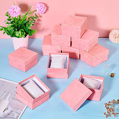 Прямоугольные бумажные подарочные коробки для ювелирных изделий CON-TAC0010-91D