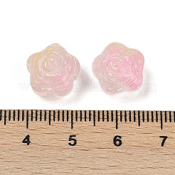 Прозрачные стеклянные бусины&nbsp;DGLA-E004-04E