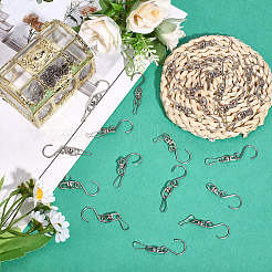 40 шт. крючки для вешалок S-образной формы из нержавеющей стали&nbsp;PALLOY-ME00023