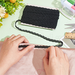 10 м полиэстеровая плетеная кружевная лента&nbsp;DIY-WH0491-45B