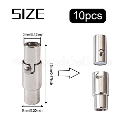 Гладкие магнитные винтовые застежки из нержавеющей стали марки 304&nbsp;STAS-PJ0001-09P