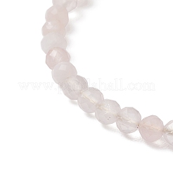 Браслеты-манжеты из натурального розового кварца&nbsp;BJEW-JB13326-03