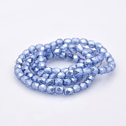 Граненые бусины&nbsp;GLAA-A032-4mm-PL07