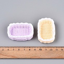 Декор для корзин из ротанга из непрозрачной смолы&nbsp;DJEW-T001-02M