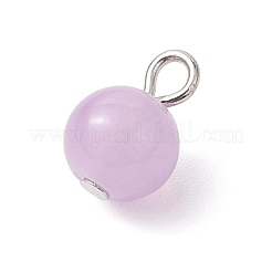 12шт подвески из искусственного нефритового стекла&nbsp;PALLOY-JF02768-02