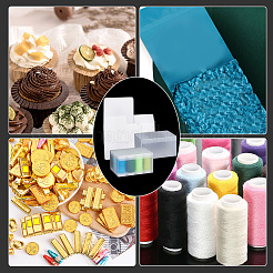 Съемный прозрачный пластиковый бокс&nbsp;CON-WH0085-46