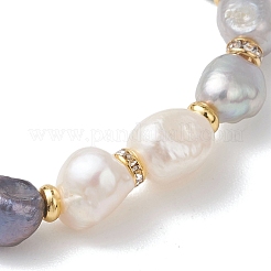 Браслеты из натуральных пресноводных жемчугов для женщин&nbsp;BJEW-JB13387
