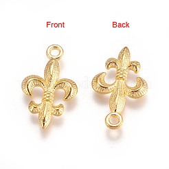 Тибетский стиль сплав металла Флер-де-Лис подвески&nbsp;X-EA8747Y-G
