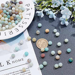 Натуральный цветок амазонитовые бусины пряди&nbsp;G-AR0003-85