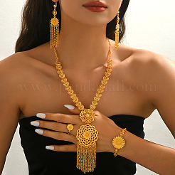 Комплекты из полых цветочных браслетов&nbsp;NS7622