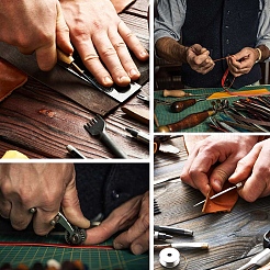 4.6~5 м лазерный плоский шнур из искусственной кожи&nbsp;LC-GF0001-06C-02