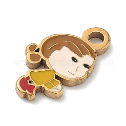 Подвески из нержавеющей стали 304 с эмалью&nbsp;STAS-G374-01G-05