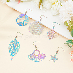 Филигранные подвески из нержавеющей стали с вакуумным покрытием PVD 201&nbsp;STAS-UN0012-49