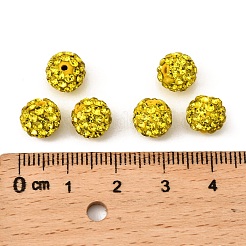 Бусины с класс А стразами&nbsp;RB-B025-22