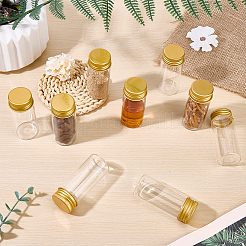 20 шт. прозрачные стеклянные бутылки-контейнеры для бусин&nbsp;CON-AR0001-16C