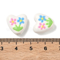 Фарфоровые эмалевые бусины ручной работы&nbsp;PORC-K011-02B