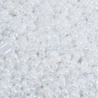 Непрозрачные цвета блестящие стеклянные бусины&nbsp;X1-SEED-K010-04D-1