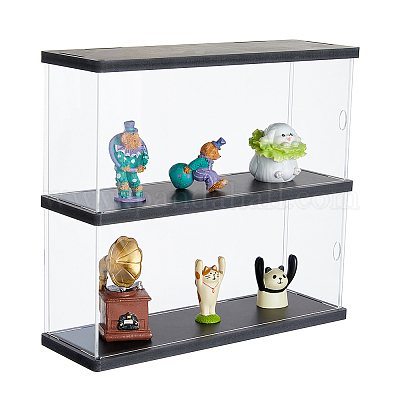 2-ярусные сборные акриловые витрины&nbsp;AJEW-WH0479-93-1