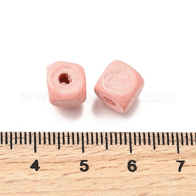 Спрей окрашены деревянные бусины&nbsp;WOOD-P021-01B-25-1