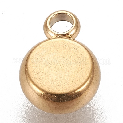 Ионное покрытие (ip) нержавеющая сталь 304 подвеска кабошон оправа&nbsp;LS-X-STAS-K202-03A-G-1