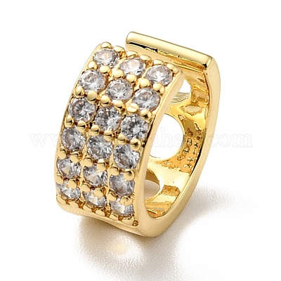 Массивные серьги-каффы в форме буквы 