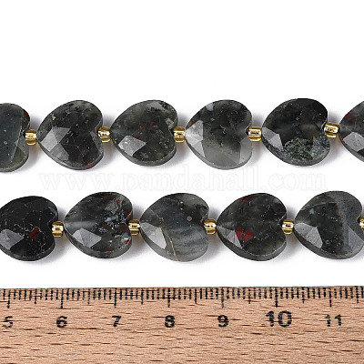 Природные африканские гелиотроп бисер пряди&nbsp;G-P592-B07-01-1