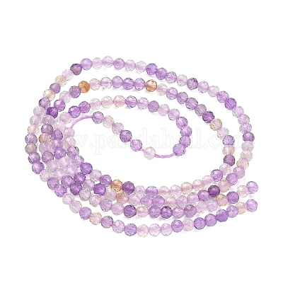 Природные Аметрин бисер нитей&nbsp;G-K407-A01-2mm-1