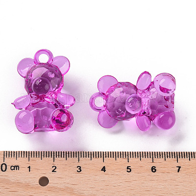 Прозрачные акриловые подвески&nbsp;TACR-T005-11-1