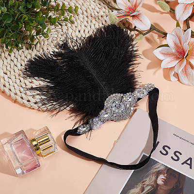 Перо ленты для волос&nbsp;PHAR-WH0020-04-1