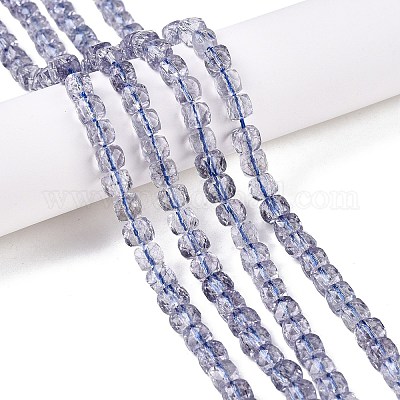 Бусы из натурального топаза&nbsp;G-N342-107B-1