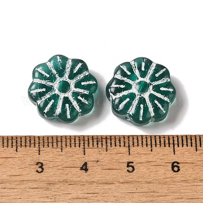 Прозрачные бусины лэмпворк&nbsp;LAMP-P065-03A-05-1