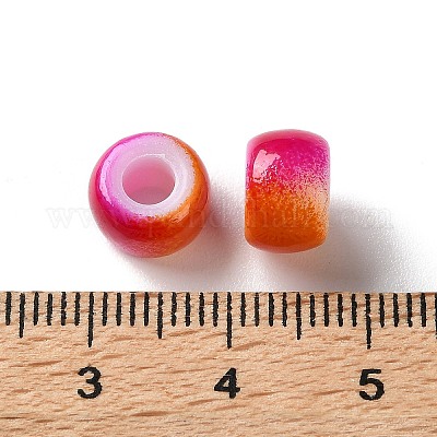 Европейские бусины из АБС-пластика&nbsp;KY-G033-02A-10-1