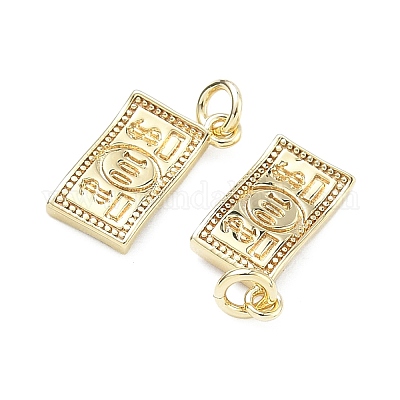 Латунные подвески&nbsp;KK-C251-25G-1