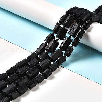 Натуральный черный турмалин бисер нитей&nbsp;G-F716-01-1