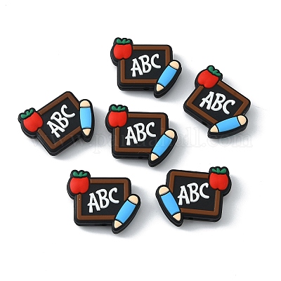 Силиконовые бусины&nbsp;SIL-WH0010-13H-1