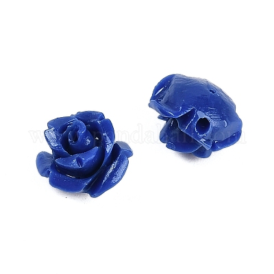 Резные бусины из синтетического коралла&nbsp;CORA-M001-07D-1