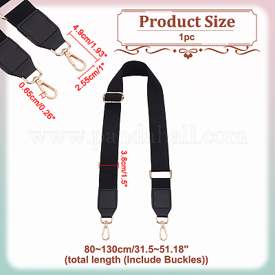 Хлопковые регулируемые лямки для сумок&nbsp;PURS-WH0005-72LG-02-1