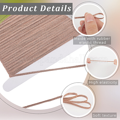 Эластичные шнуры из полиэстера&nbsp;OCOR-GF0004-03C-1