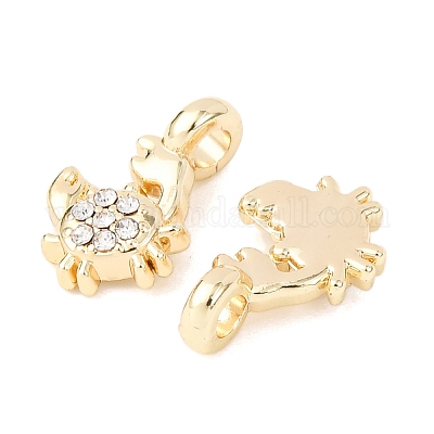 Подвески сплава Rhinestone&nbsp;LS-FIND-C076-03G-1