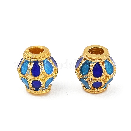 Латунь эмаль бисера KK-Q081-08MG-1