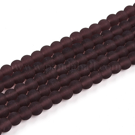 Прозрачные стеклянные бусины LS-GLAA-T032-T4mm-MD19-1