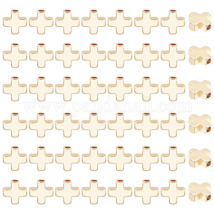 60 шт. Латунные бусины&nbsp;KK-BC0015-38-1