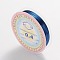 Copper Jewelry Wire, Long-Lasting Plated, Steel Blue, 26 Gauge, 0.4mm, about 39.37 Feet(12m)/roll