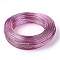 Anodized Aluminum Wire, Bendable Metal Craft Wire, Flexible Craft Wire, for Beading Jewelry Craft Making, Hot Pink, 20 Gauge, 0.8mm, 300m/500g(984.2 Feet/500g)