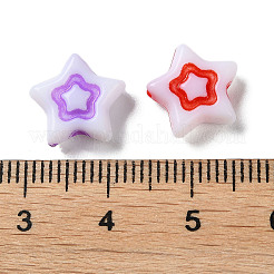 Непрозрачные акриловые бусины&nbsp;SACR-P031-19A