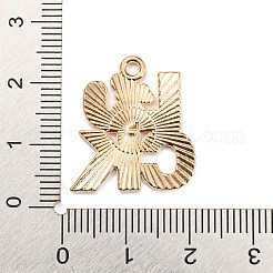 Подвески из сплава с эмалью ко дню святого патрика&nbsp;ENAM-G222-01C-02