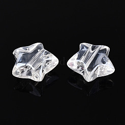 Прозрачные акриловые бусины&nbsp;TACR-T028-63B