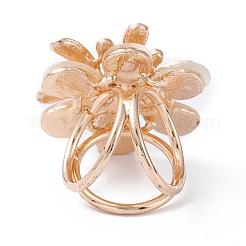 Сплав горный хрусталь женщины леди девушки мода шарф кольцо пряжка&nbsp;JEWB-WH0011-12KCG