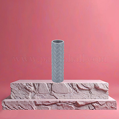 Пластиковая ручка валик для нанесения текстуры на глину&nbsp;DIY-WH0699-88A